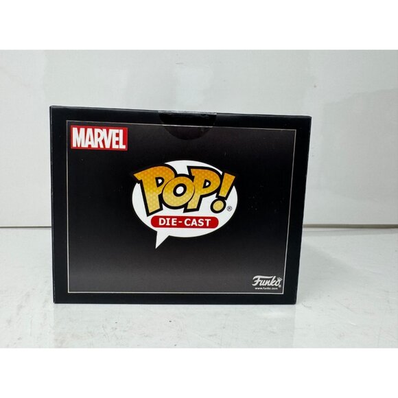 Funko Pop! Die-Cast Marvel #6 Black Panther Funko Exclusive Die-Cast Collectible - Picture 7 of 8